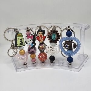 Mystery keychain set! 10 pieces! 🤩🎁 #Keychains #Mystery #Set #Collection